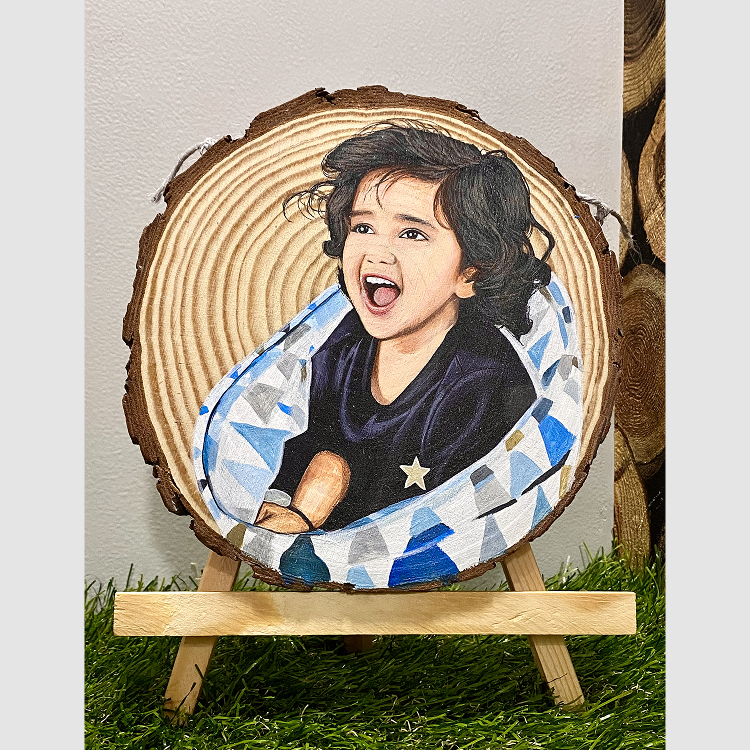 Colored Wooden Painting
